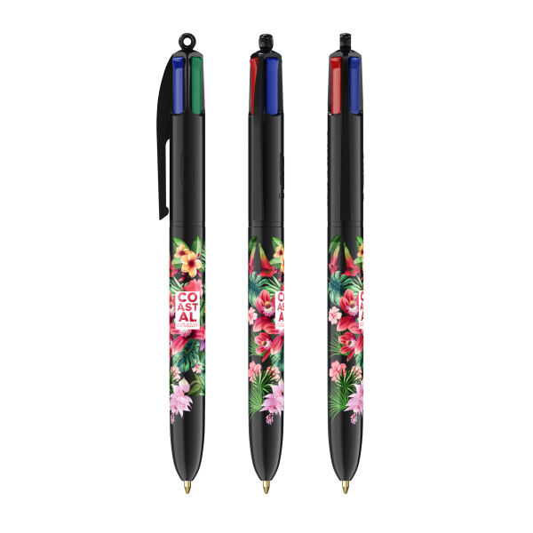 BIC® 4 Colours® balpen + Lanyard BIC® 4 Colours® balpen + Lanyard