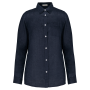 Linnen damesblouse Navy Blue XXL