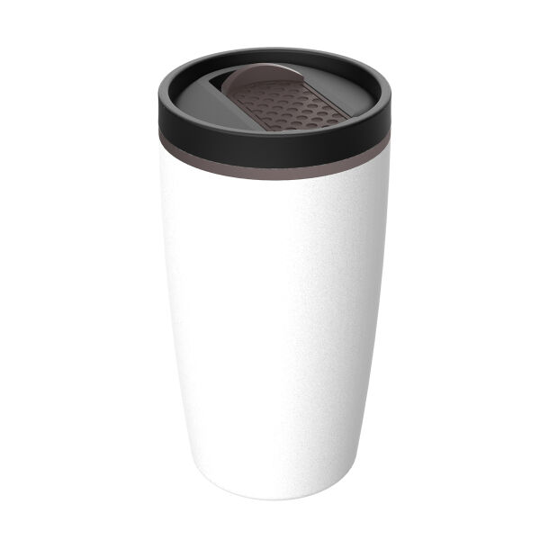 Thermo mug RETUMBLER-METZ - brown, white Thermo mug RETUMBLER-METZ - brown, white