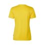 GEYSER T-shirt | essential | dames - Geel, 4XL