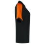Poloshirt Bicolor Redefined Dames 206108 Black-Orange XXL