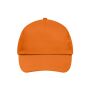 5 Panel Promo Cap Lightly Laminated orange