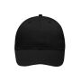 6 Panel Workwear Cap - STRONG - black one size