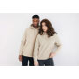 IQONIQ Rila lichtgewicht gerecycled katoen hoodie, desert (XL)