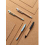 Write tarwestro en kurk pen, wit