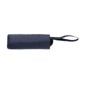 19.5" Aware™ RPET super mini manual 190T Pongee umbrella, donkerblauw