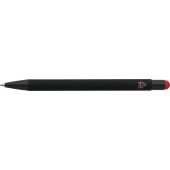 Aluminium rubberen balpen Formentera rood