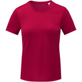 Kratos cool fit dames T-shirt met korte mouwen - Rood - S