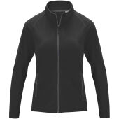 Zelus dames fleece jas - Zwart - XXL