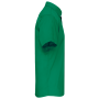 Overhemd in onderhoudsvriendelijk polykatoen-popeline korte mouwen heren Kelly Green XS
