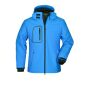 Men's Winter Softshell Jacket aqua 3XL