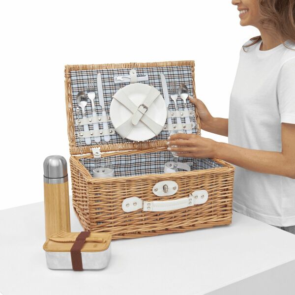 KINGS PARK - Picknickmand bruin KINGS PARK - Picknickmand bruin