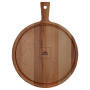 Plank rond met handvat beuken ⌀ 31 cm Plank rond met handvat beuken ⌀ 31 cm