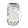POT LAMP - Mason jar solar buitenlamp - Transparant