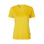 GEYSER T-shirt | essential | dames - Geel, 4XL