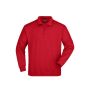 Polo Sweat Heavy red XXL