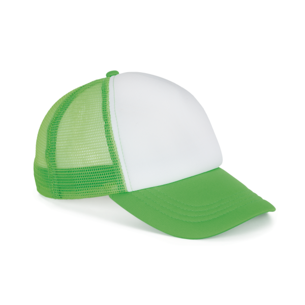 Kindertruckerpet - 5 Panelen White / Green Flash One Size Kindertruckerpet - 5 Panelen White / Green Flash One Size