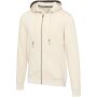 Arora heren hoodie met ritssluiting - Sandstone - XS