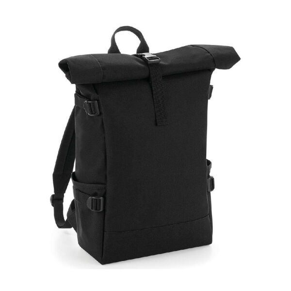 BLOCK ROLL-TOP BACKPACK