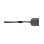 Spira RCS gerecyclede intrekbare 100W snellaadkabel, grijs