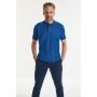 RUS Men Ultimate Cotton Polo, Azure Blue, 4XL