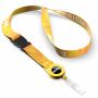Afneembare polyester sublimatie badge‑reel keycord Afneembare polyester sublimatie badge‑reel keycord