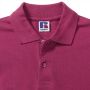 RUS Men Classic Cotton Polo, Fuchsia, XXL