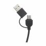 Charging Cable RCS Recycled ABS-TPE oplaadkabel - zwart