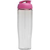 H2O Active® Tempo 700 ml sportfles met flipcapdeksel - Transparent/Roze