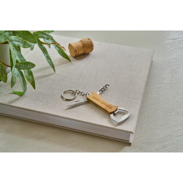 Bamboe multitool Stuart bruin Bamboe multitool Stuart bruin