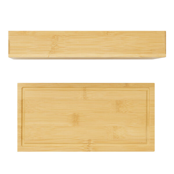 BAMBOO WINE - Wijn- en kaasset bruin, zilver BAMBOO WINE - Wijn- en kaasset bruin, zilver