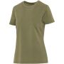 Nanaimo 160 g/m2 gewassen dames T-shirt met korte mouwen - Bosgroen - XL