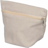Corduroy toilettasje Tia grijs