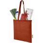Madras 140 g/m2 GRS recycled cotton tote bag 7L - Brick