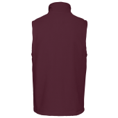 Bodywarmer van microfleece heren Wine 5XL