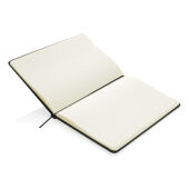 A5 standaard hardcover PU notitieboek, zwart