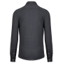 Jacquard overhemd  lange mouwen Jacquard Dark Grey XXL