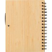 Bamboe notitieboek Carmen bruin