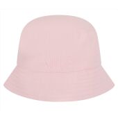 BABY BUCKET HAT, PALE PINK, 06/12M, LARKWOOD