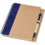 Priestly gerecycled notitieboek met pen - Naturel/Navy Priestly gerecycled notitieboek met pen - Naturel/Navy