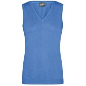 Ladies' V-Neck Pullunder glacier-blue XS