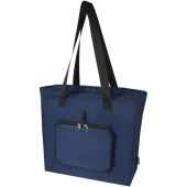 EcoFold RPET opvouwbare draagtas 16 l - Navy
