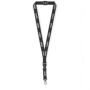 Afneembare polyester keycord met reflecterende draden