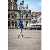 Bobby Soft, anti-diefstal rugzak, donkerblauw, zwart