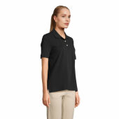 PACIFIC WOMEN - PACIFIC DAMES POLO - XS - Zwart