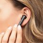 Draadloze In-Ear hoofdtelefoon TWINS zwart