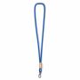 Polyester koord-keycord met bamboe plaatje