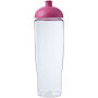 H2O Active® Tempo 700 ml bidon met koepeldeksel - Transparant/Roze