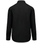 Overhemd in onderhoudsvriendelijk polykatoen-popeline heren Black 4XL