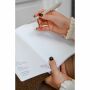 Recycled Leather Refillable Notebook A5 notitieboek - bruin